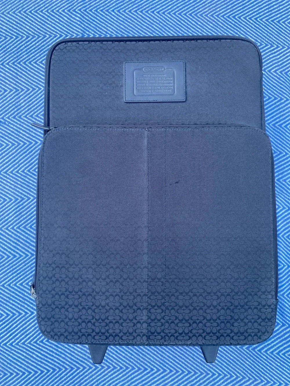 Black Coach Suitcase Carry-on